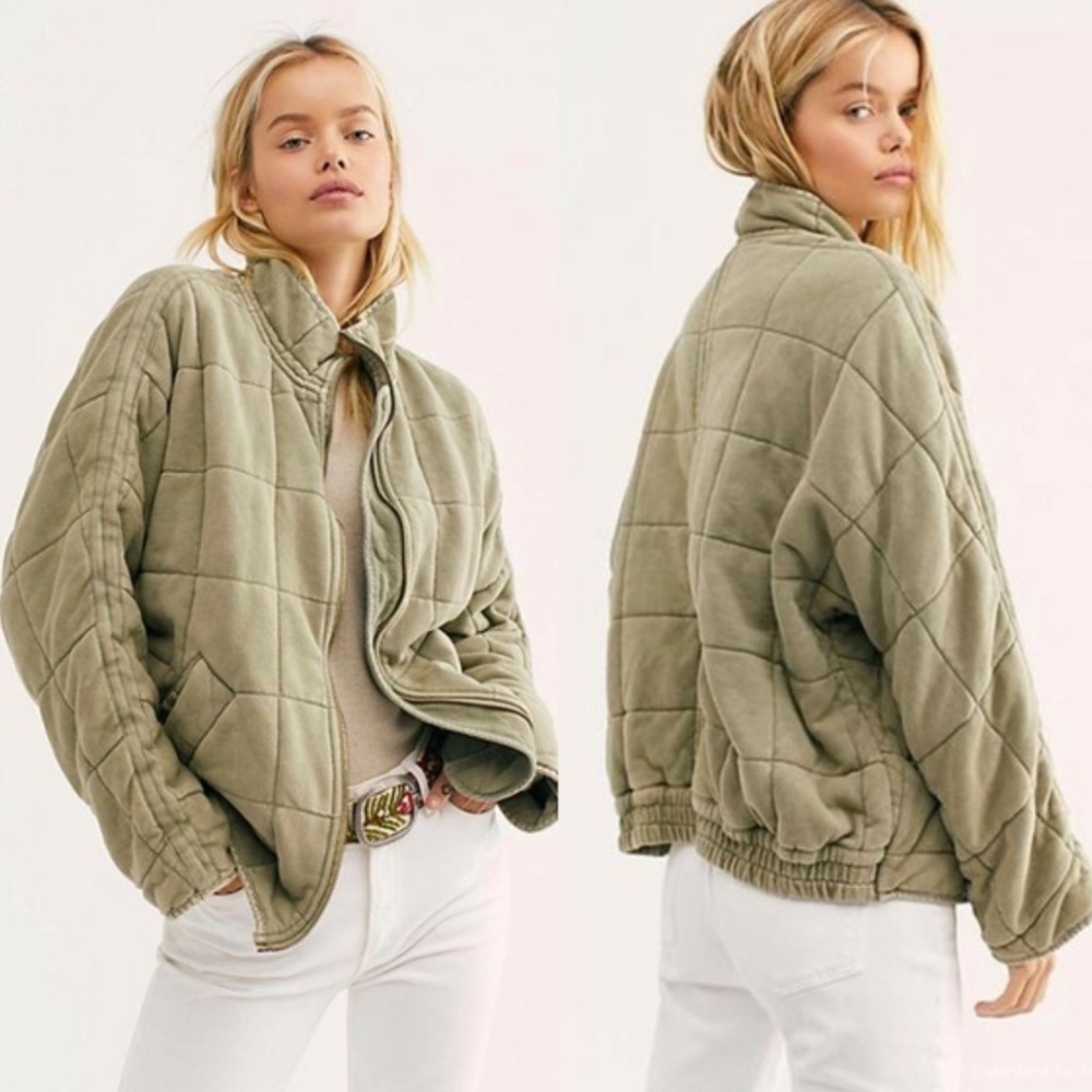 Free People Dolman Quilted